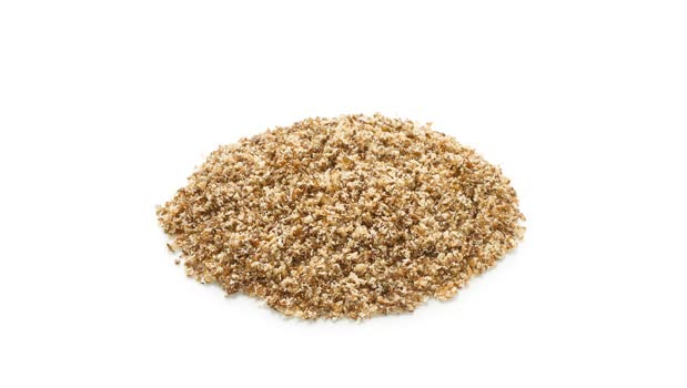 Yupik chia seed powder bag label highlights GMO-free and vegan.