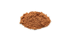 Dusting of Yupik cocoa powder on dessert for versatility