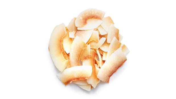 Yupik coconut chips poured over yogurt and oats for a flavorful breakfast