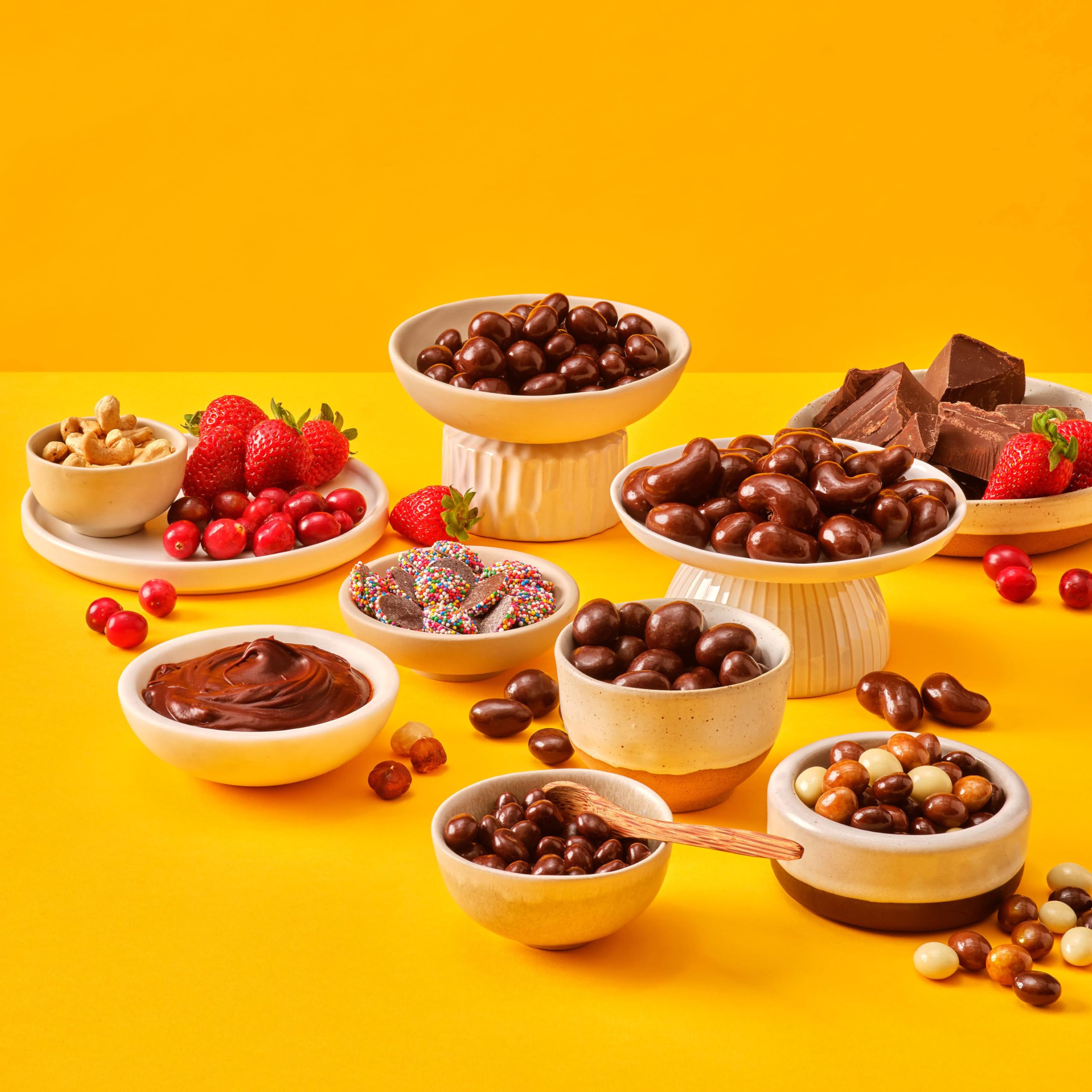 Yupik chips offer a bold 70% cacao profile for snacking.