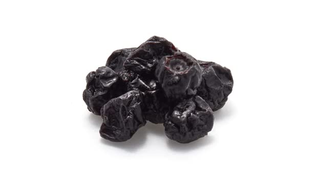 Yupik dried blueberries baking on pastry for chewy fruity accent.
