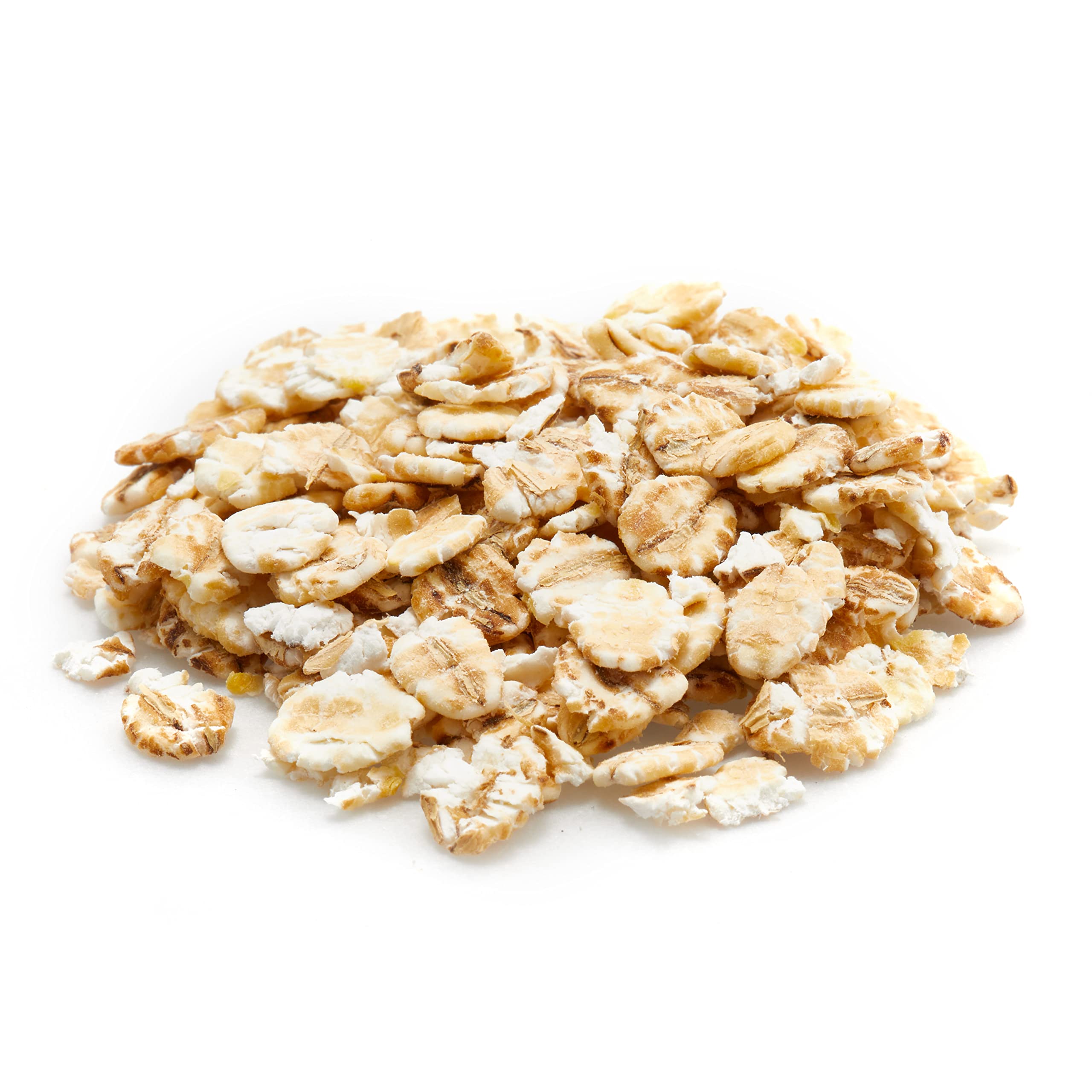 Cereal setup with barley flakes for hot breakfasts and quick meals.