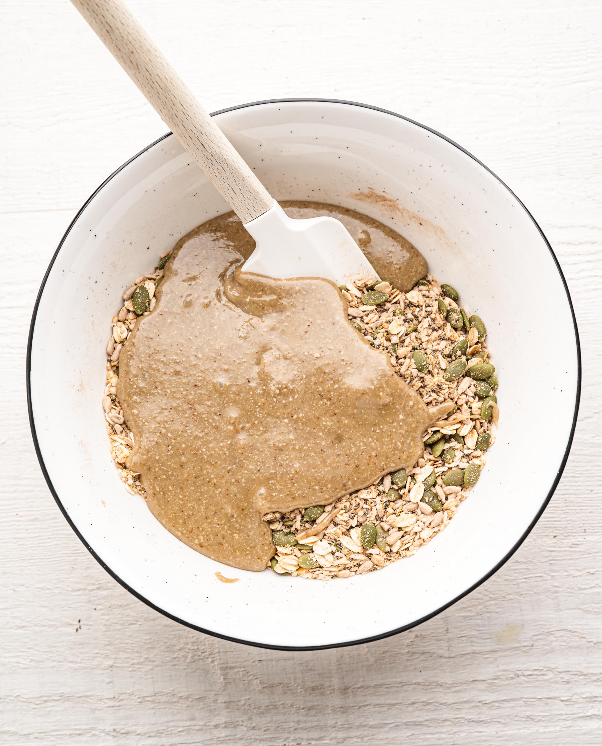 Close-up of nutty Yupik barley flakes highlighting natural flavor.