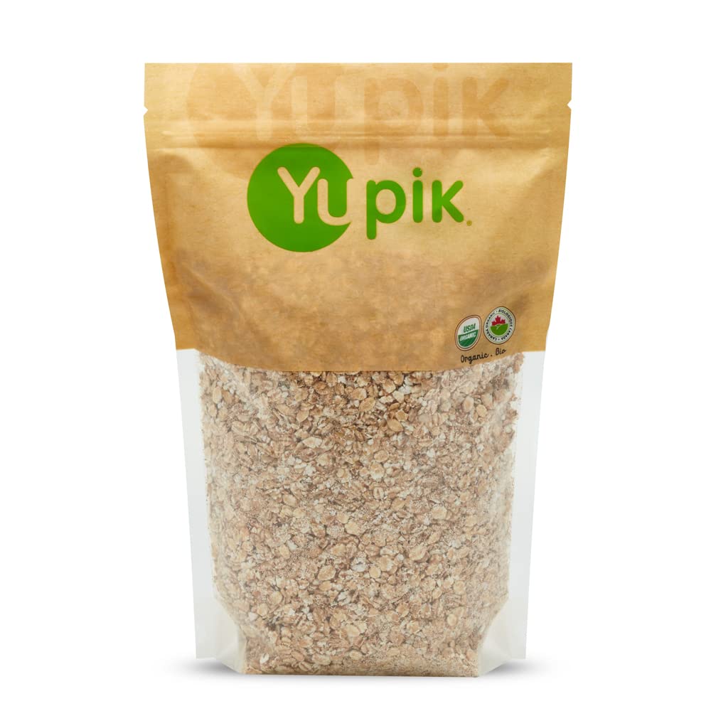 Yupik Organic Barley Flakes pack shot showcasing a versatile kitchen staple.