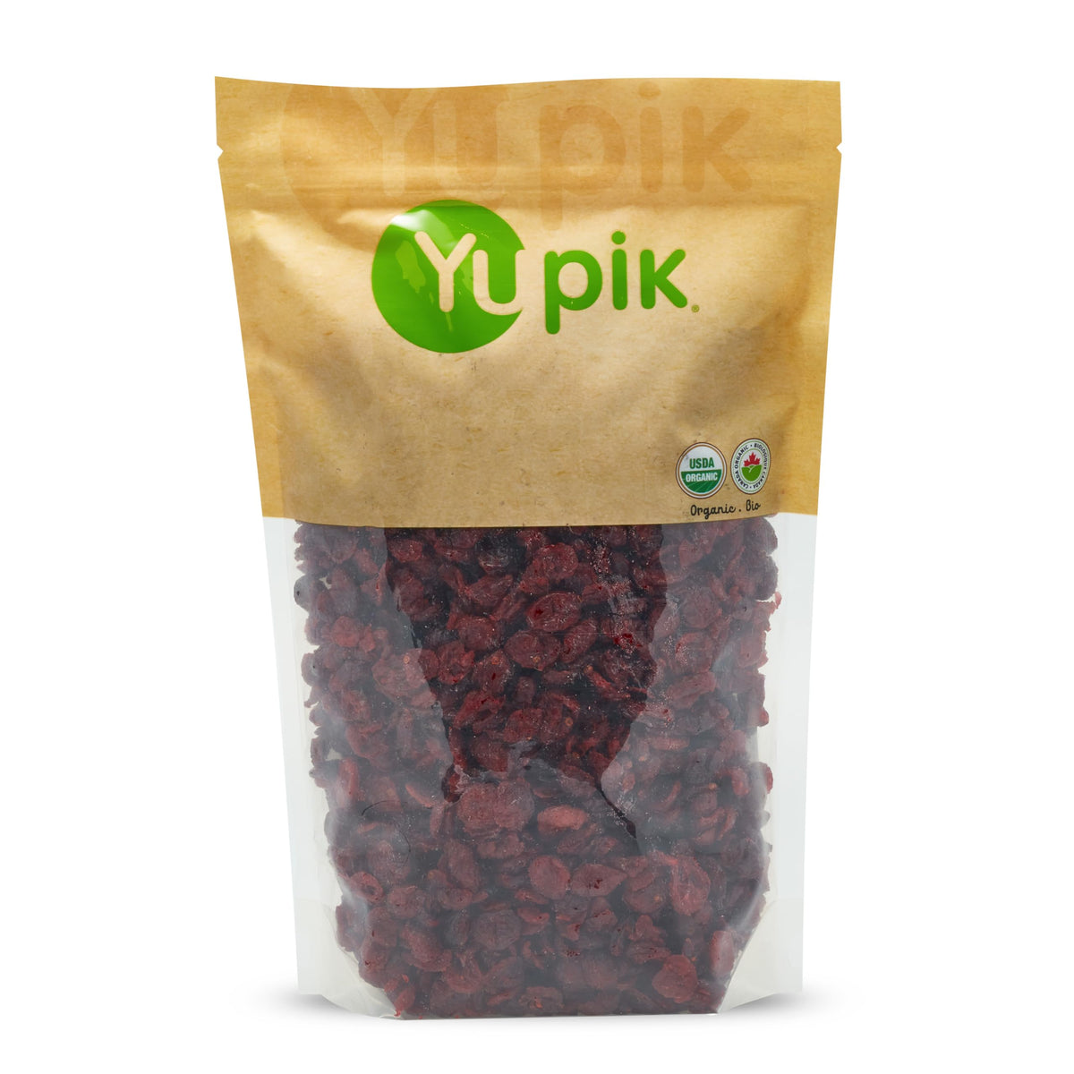 Yupik organic cranberries pack for on-the-go snacking
