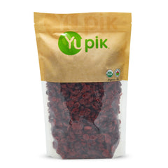 Yupik organic cranberries pack for on-the-go snacking
