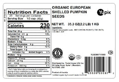 Yupik pumpkin seeds raw unsalted close-up highlighting creamy flavor for healthy snacking.