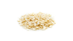 Bag of Yupik quinoa flakes with kosher and vegan labels.