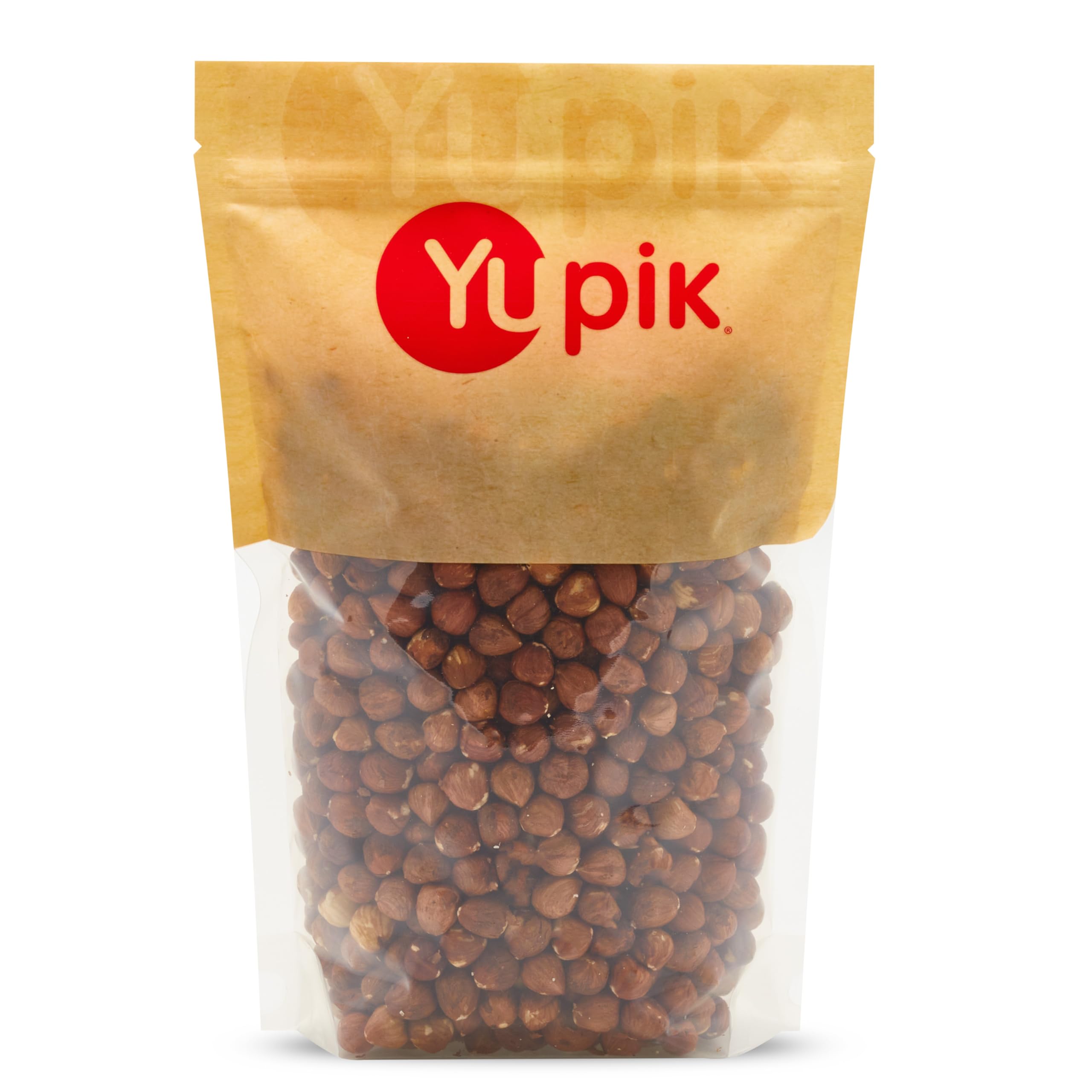 Yupik raw hazelnuts—whole nuts with skin—great for baking and snacking.