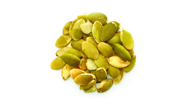 Yupik shelled pepitas unsalted and oil-free, perfect for baking.