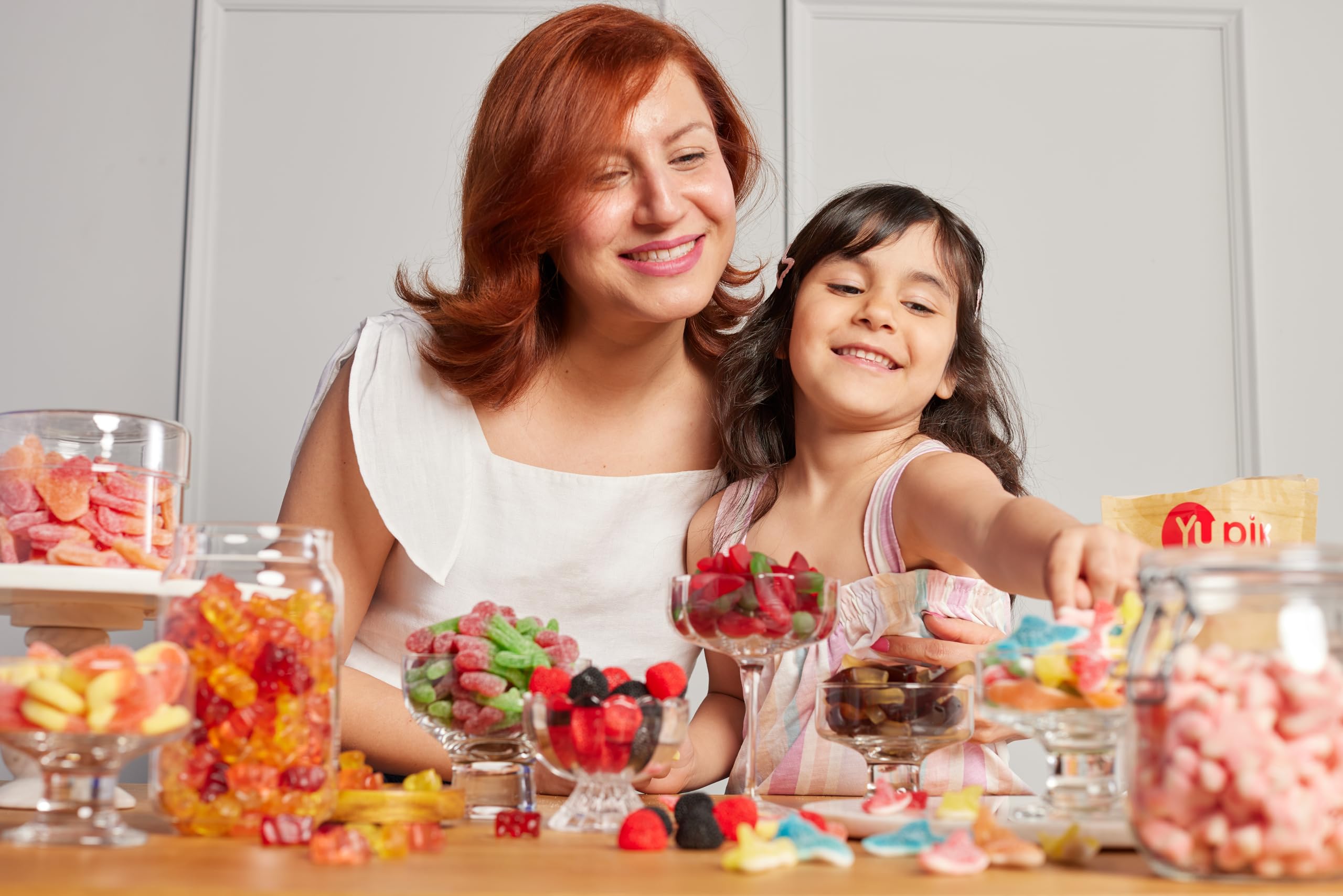 Yupik Sour Cherry Candies holiday display adds color to celebrations.