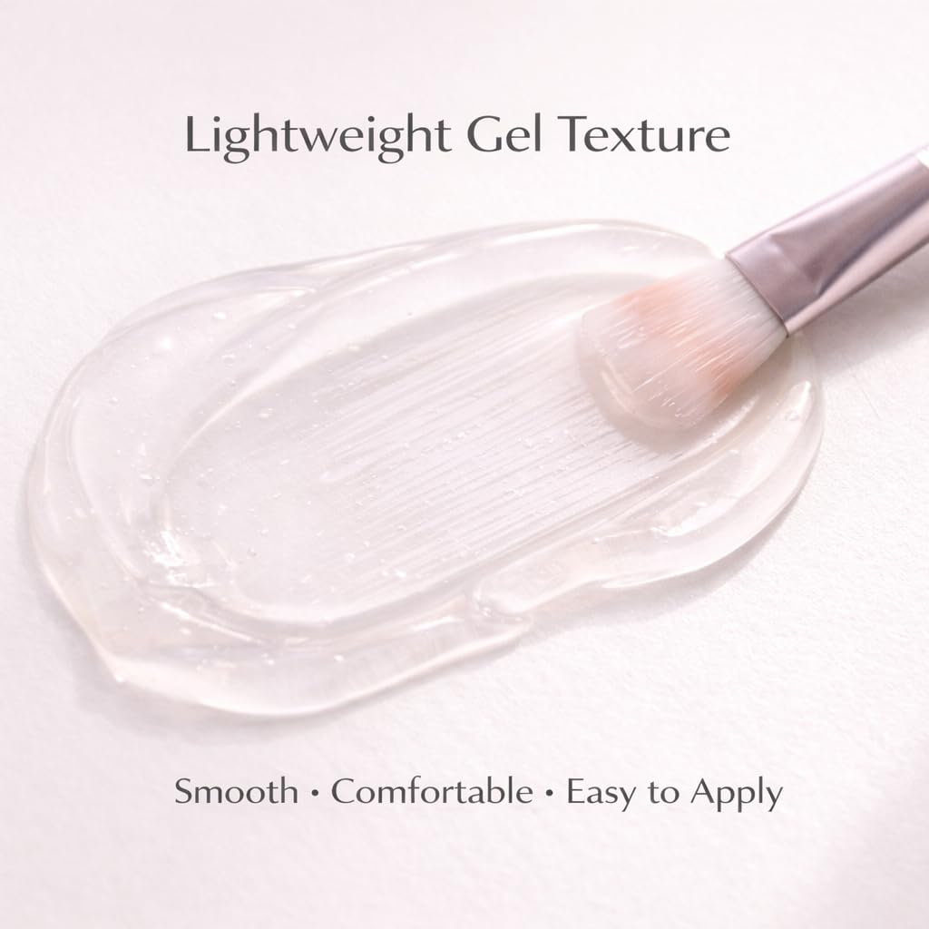 Yurisphere Glass Skin radiance after mask for a fresh, dewy look.