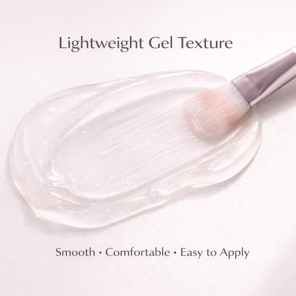 Yurisphere Glass Skin radiance after mask for a fresh, dewy look.