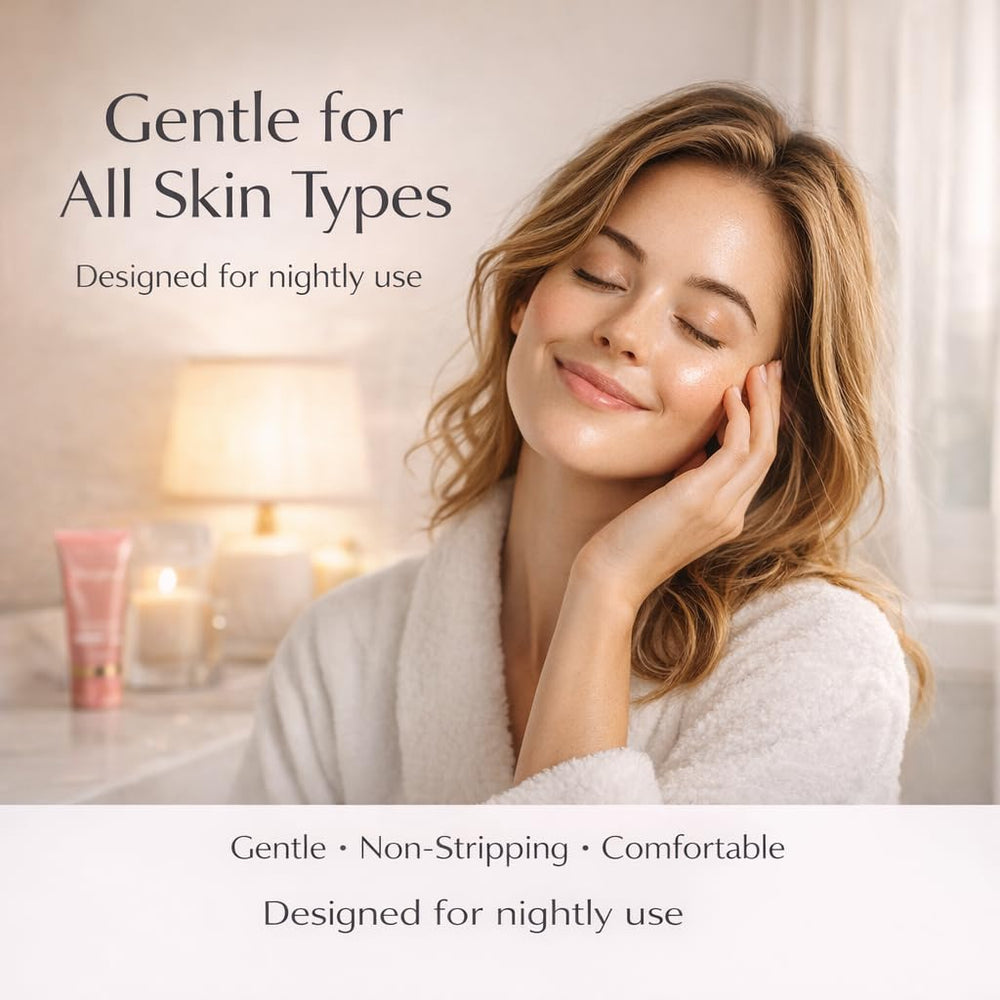 Yurisphere Nightly skincare routine delivering spa-like care at home.