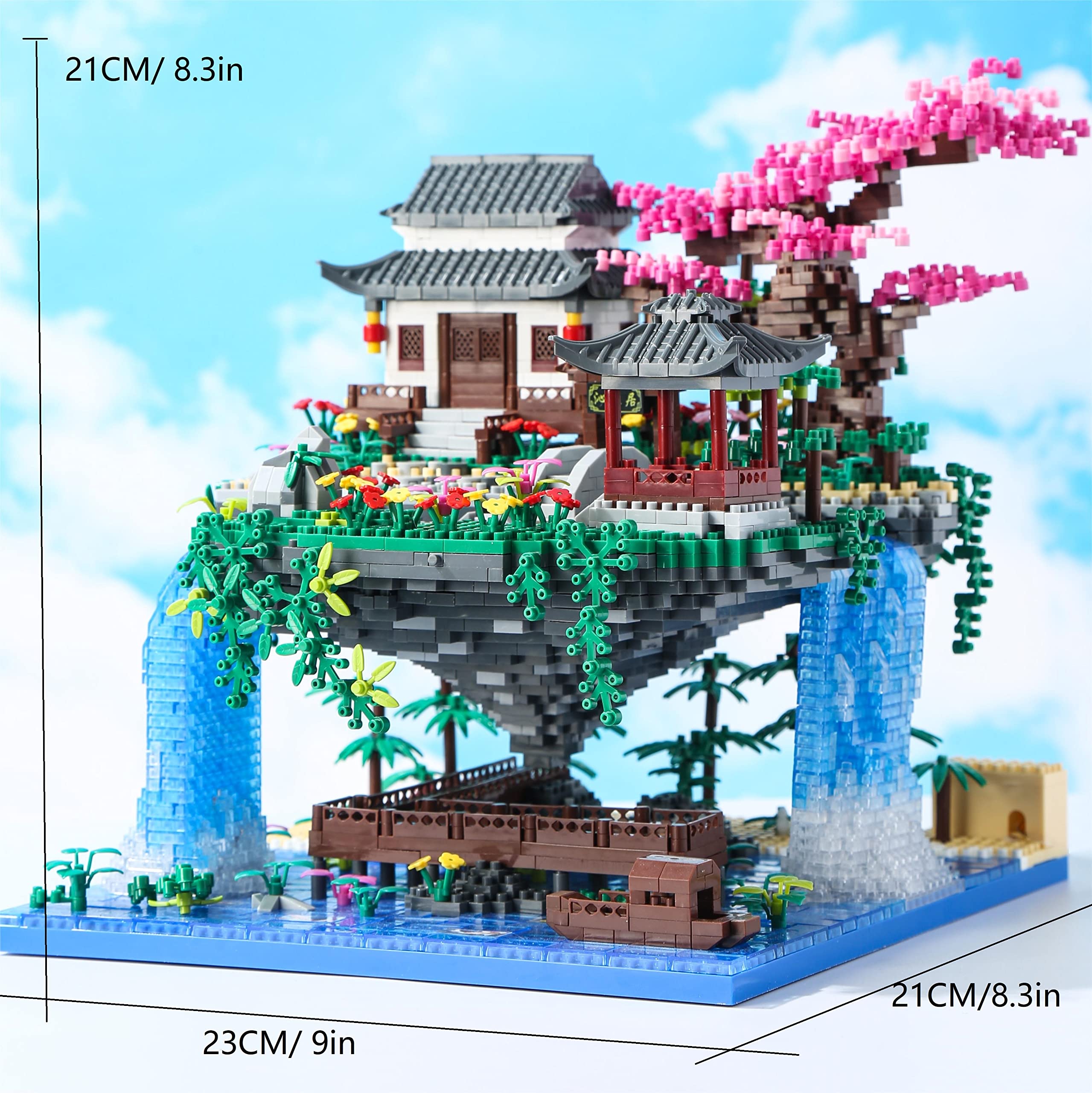 Yushinv building blocks kit fosters focus and logical thinking through hands-on assembly.
