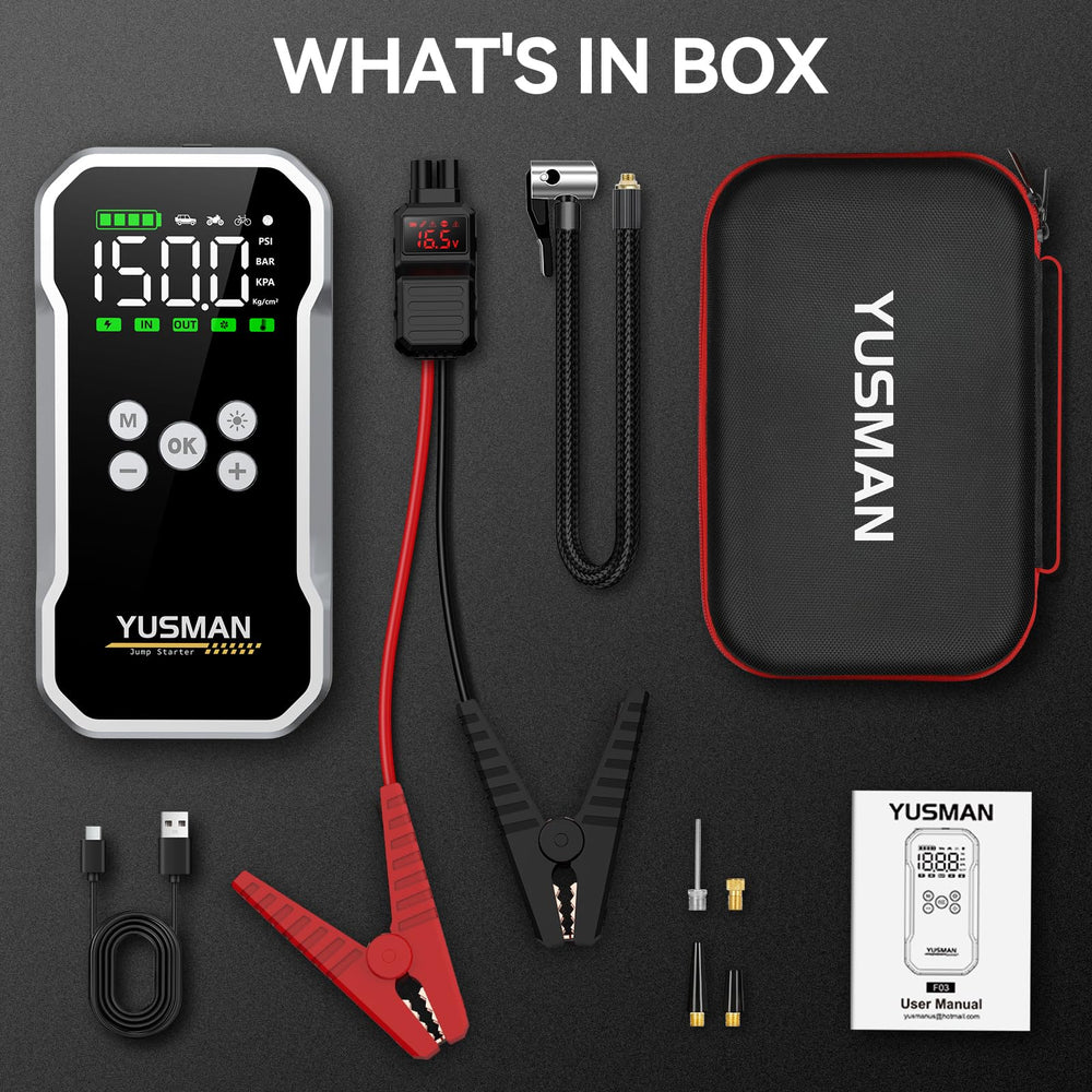YUSMAN EVA storage case keeps the kit organized for travel.