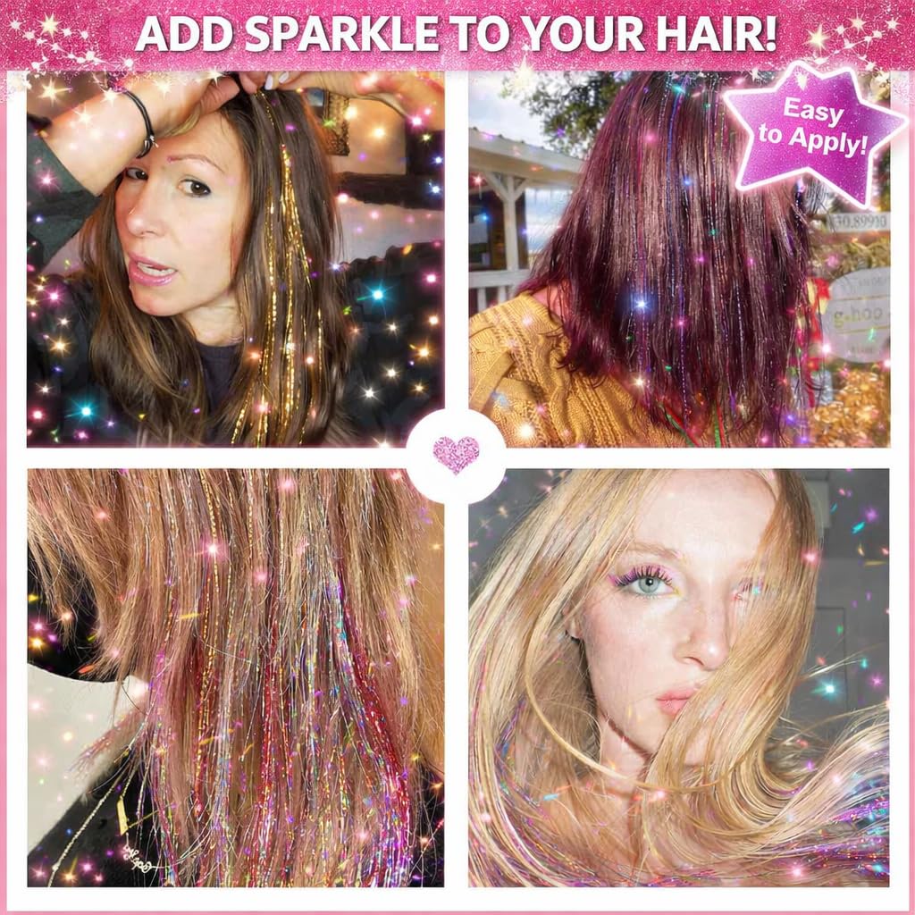 YUUYEE Festive Hair Decoration for parties adds shimmer and charm.