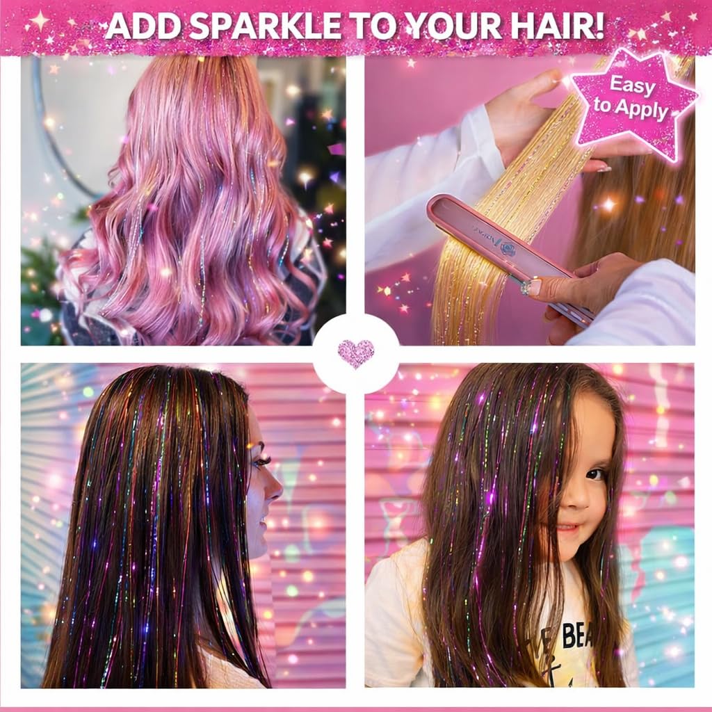 YUUYEE On-Hair Style Idea demonstrates quick, playful festive looks.