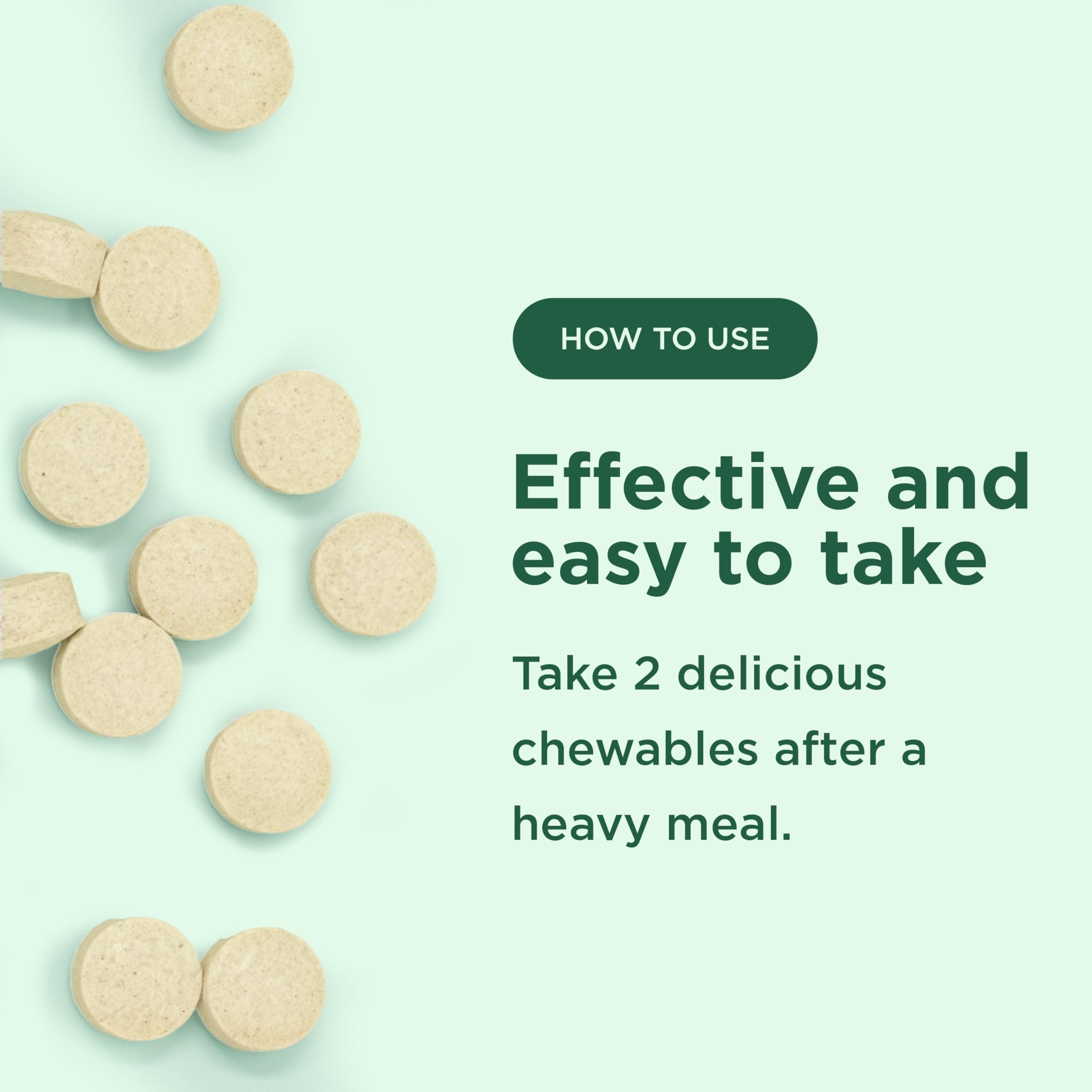Tasting Yuve Naturals papaya enzyme chewables with tropical flavor for post-meal use