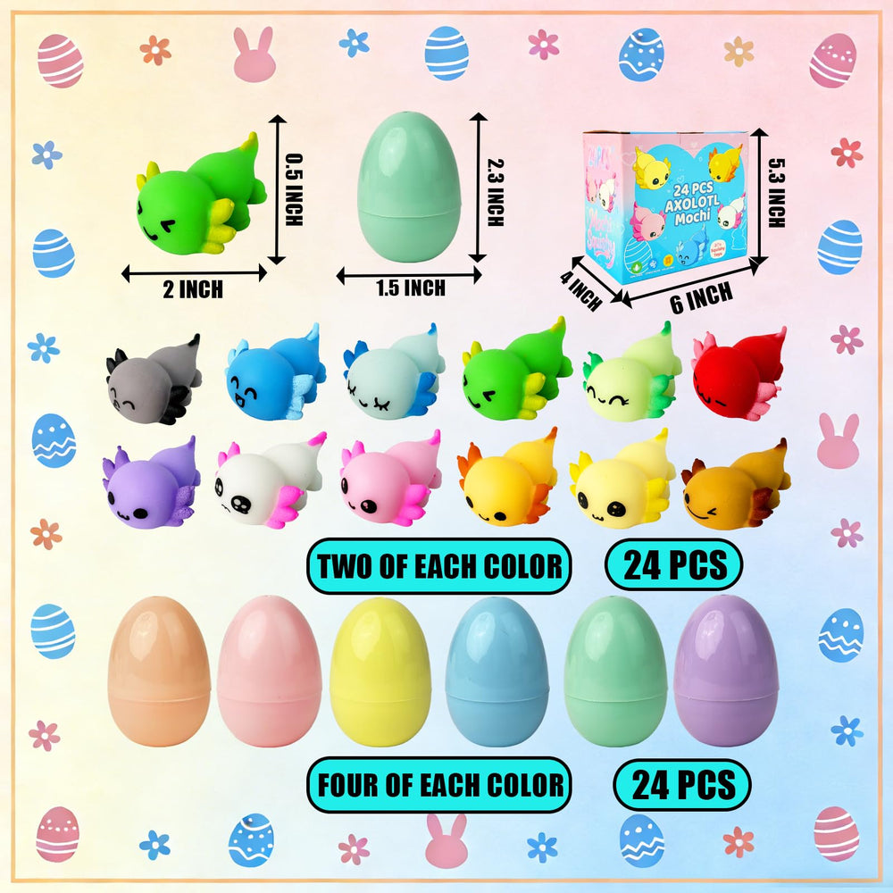 YUYUGAGA washable, crush-resistant mochi squishies for long-lasting fun.