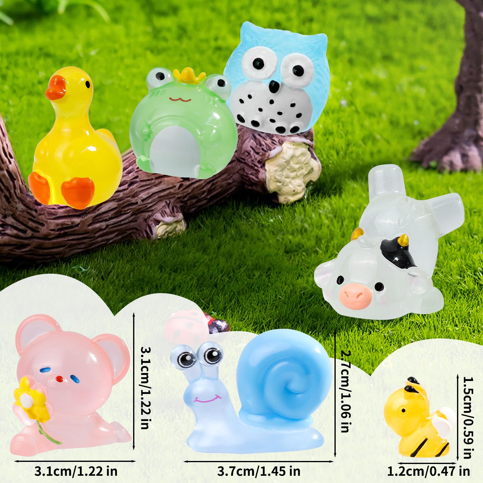 ywevyezc glow mini resin lion figure provides durable indoor-outdoor decor.