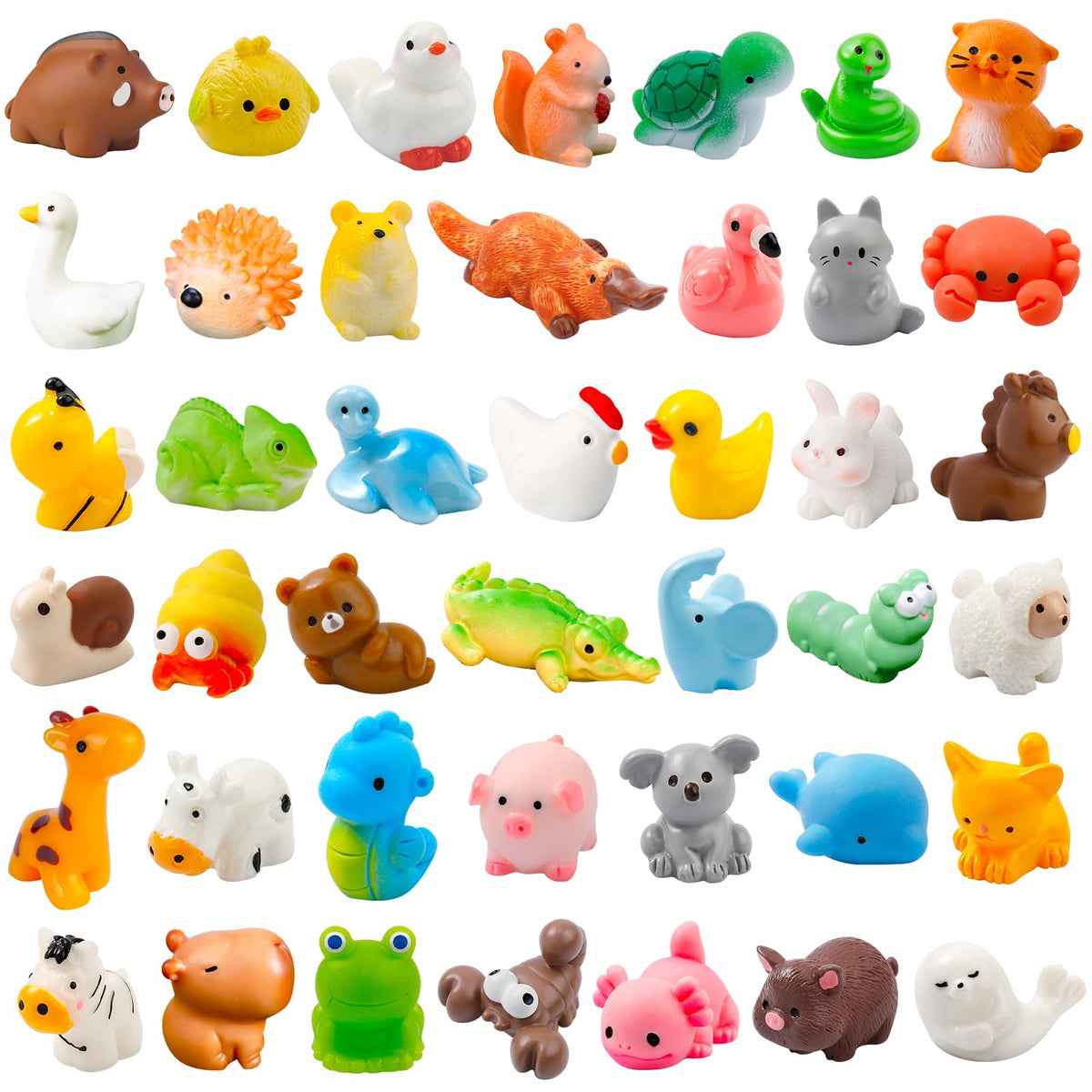 ywevyezc mini resin animals variety for playful display and education