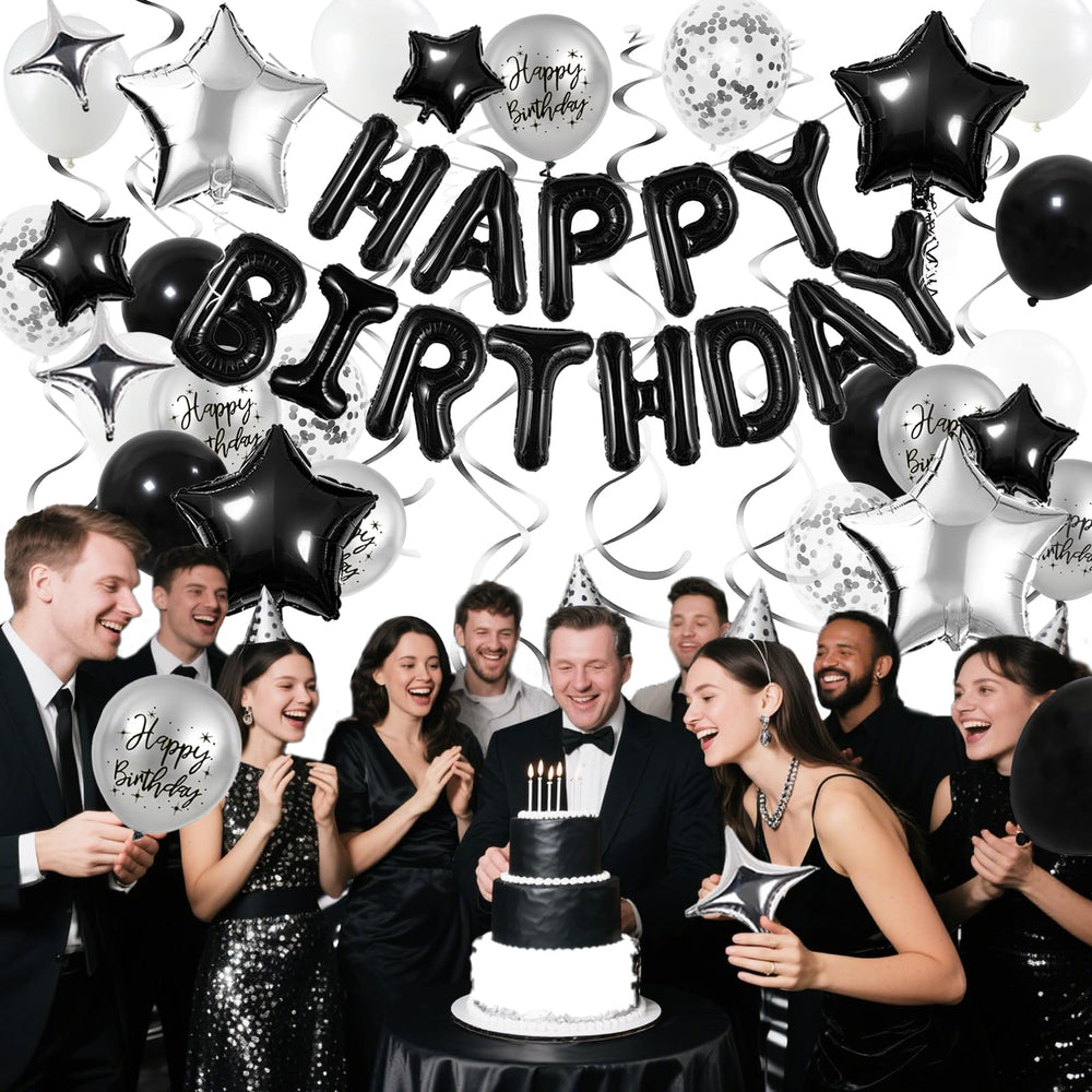 YWWSNSE silver confetti balloons 12 inch sparkle for standout moments.
