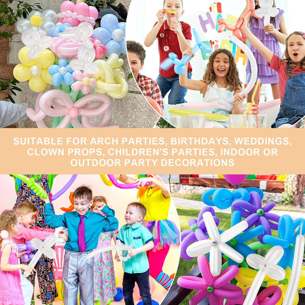 YXYL Clear 260 balloons suitable for weddings and birthday celebrations.
