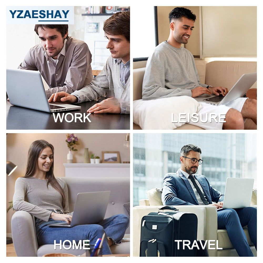 YZAESHAY 65W USB-C charger package includes AC adapter and power cord.
