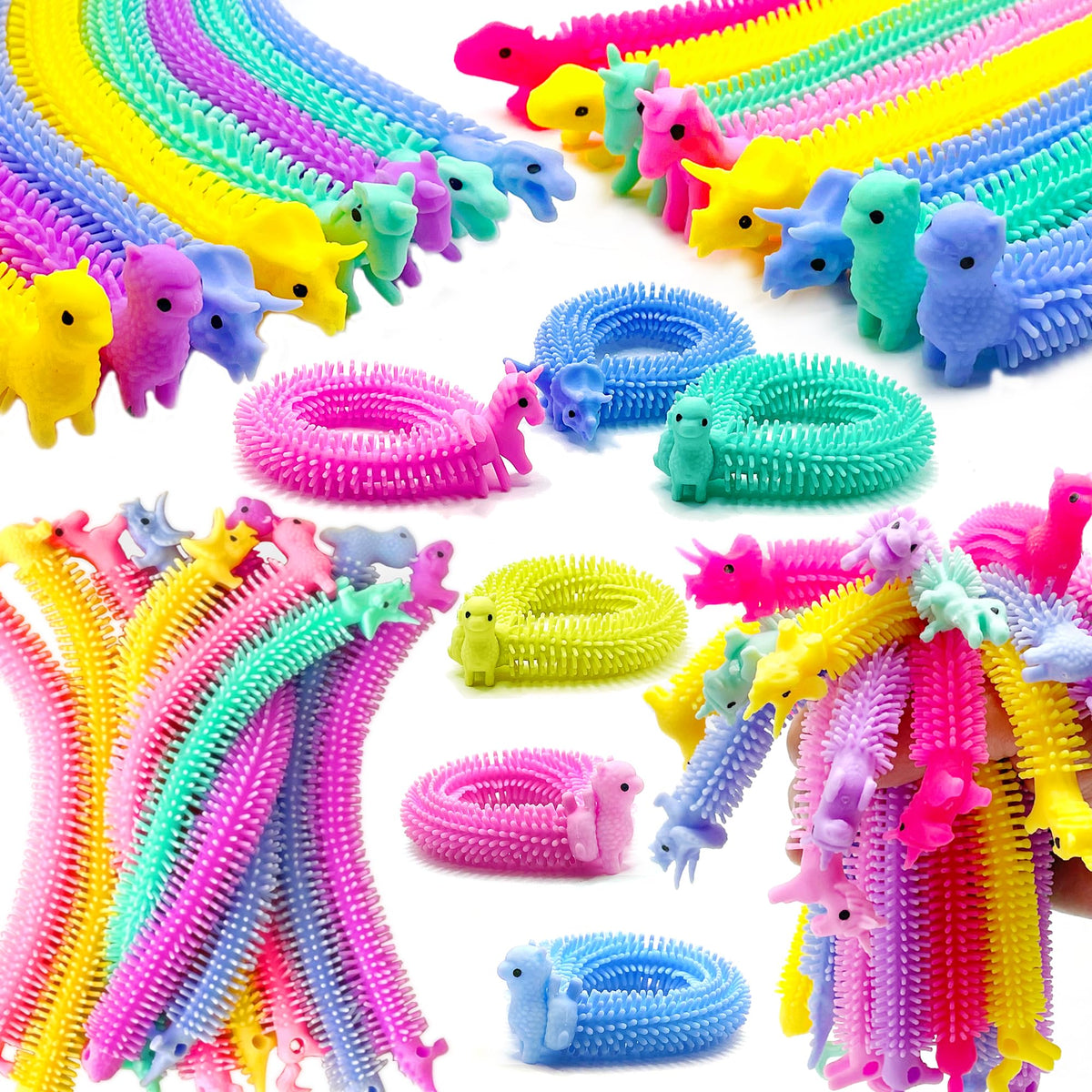YZXODN stretchy strings animal toys set for kids, colorful and engaging play
