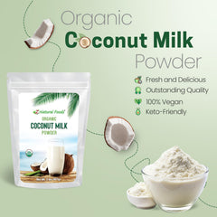 Coffee cup with creamy coconut milk creamer from Z Natural Foods.