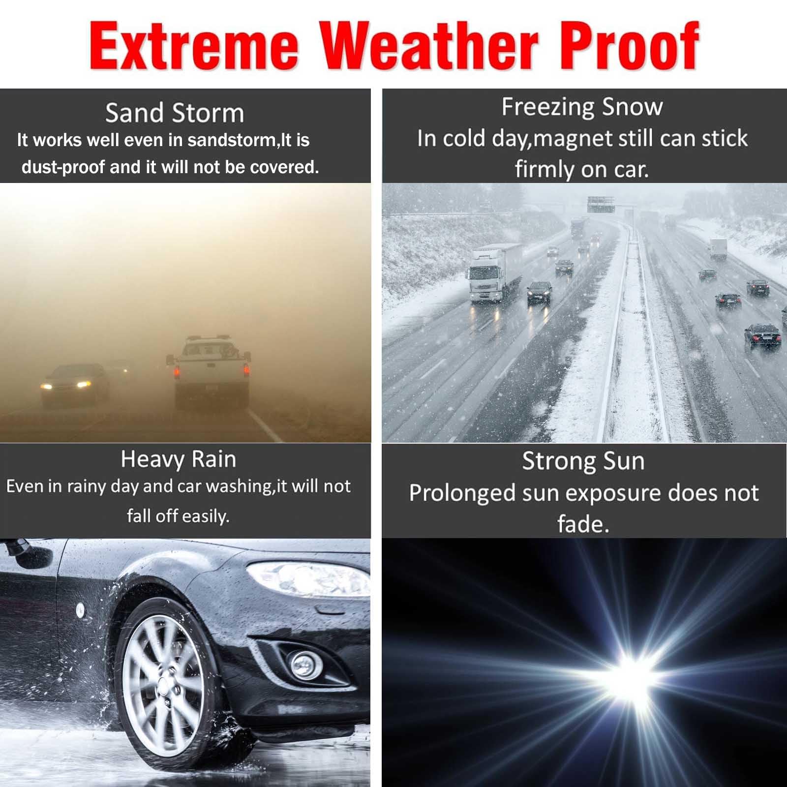 Z-onemart small magnet weather resistance image proves daily durability