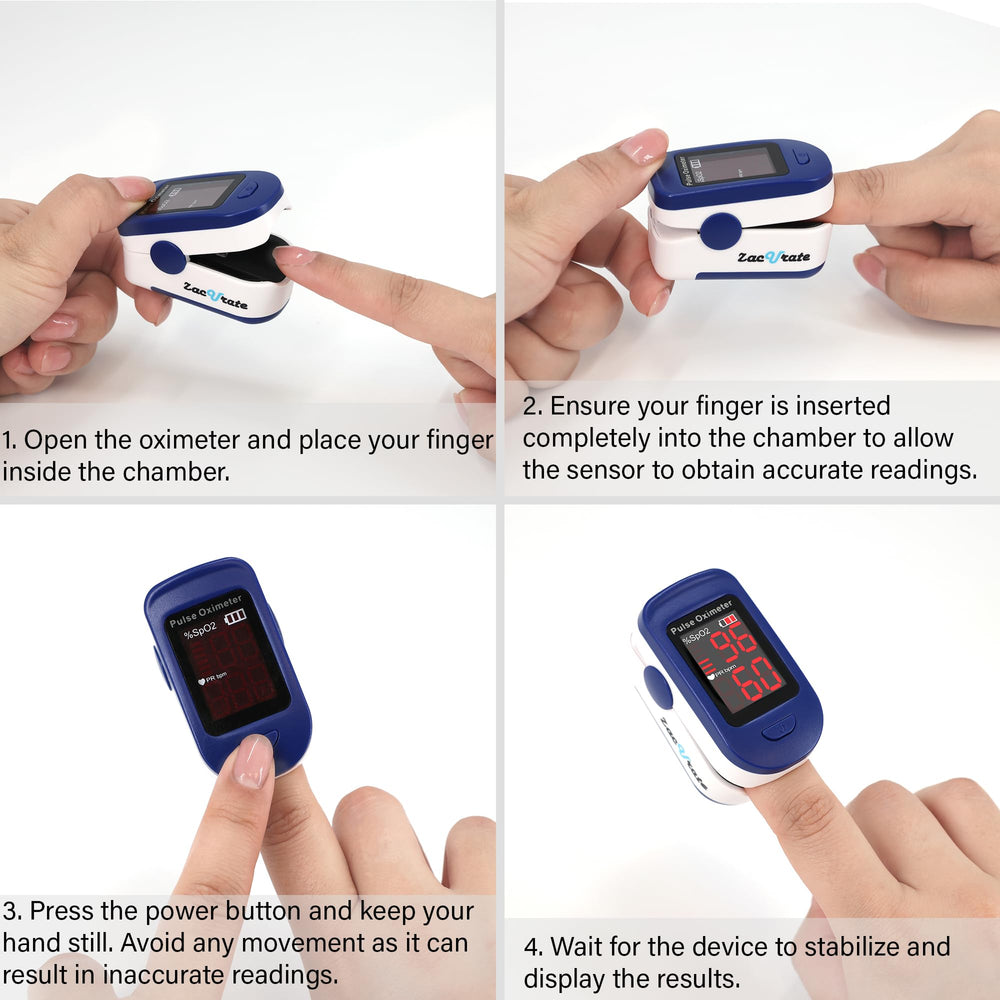Zacurate 500BL smart spring finger chamber for a comfortable fit.