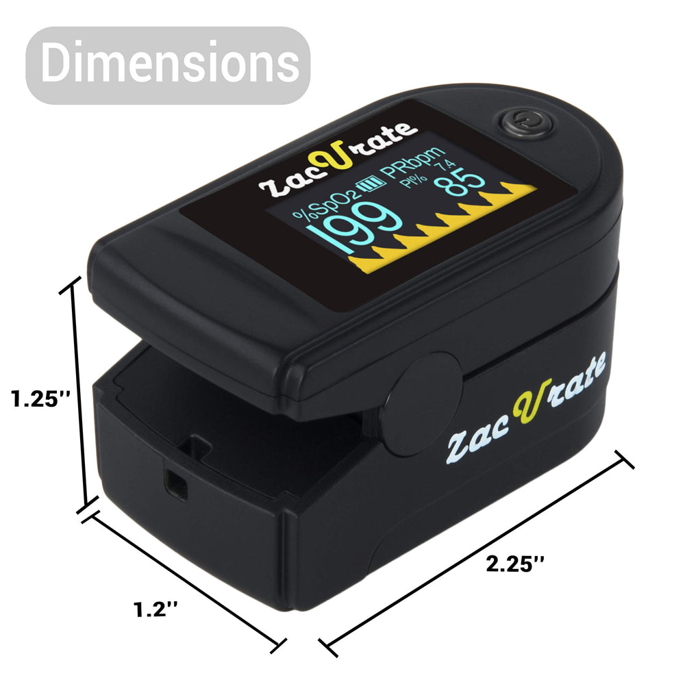 Zacurate included batteries and lanyard for ready portability