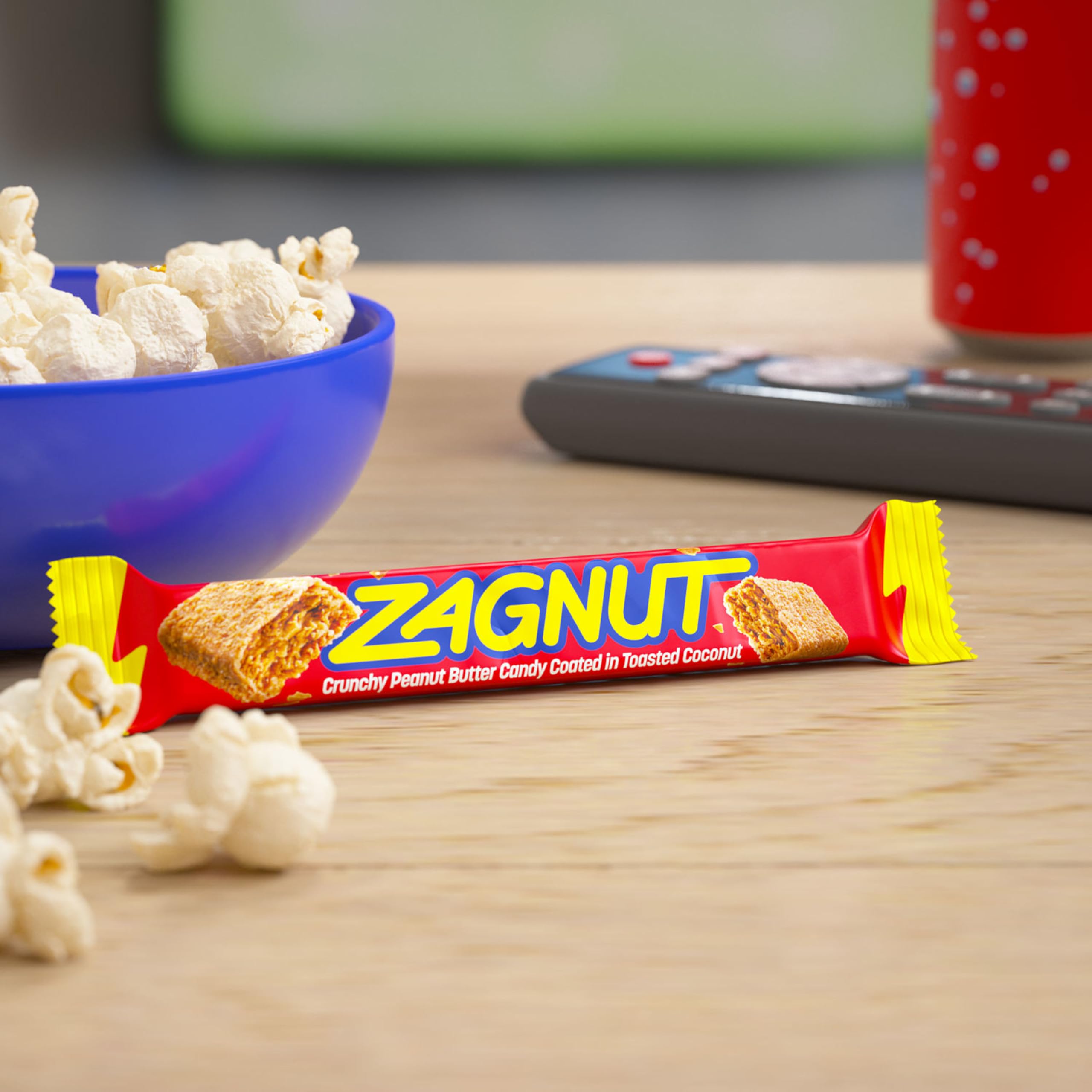 ZAGNUT bars on a dessert plate for serving.