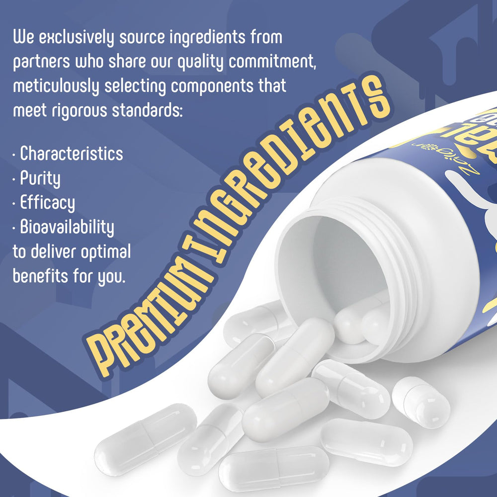 Zaigon ingredients montage emphasizing clean label and plant-based capsules