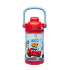 Zak Designs Cars Beacon 12oz bottle with durable plastic and spill-proof spout.