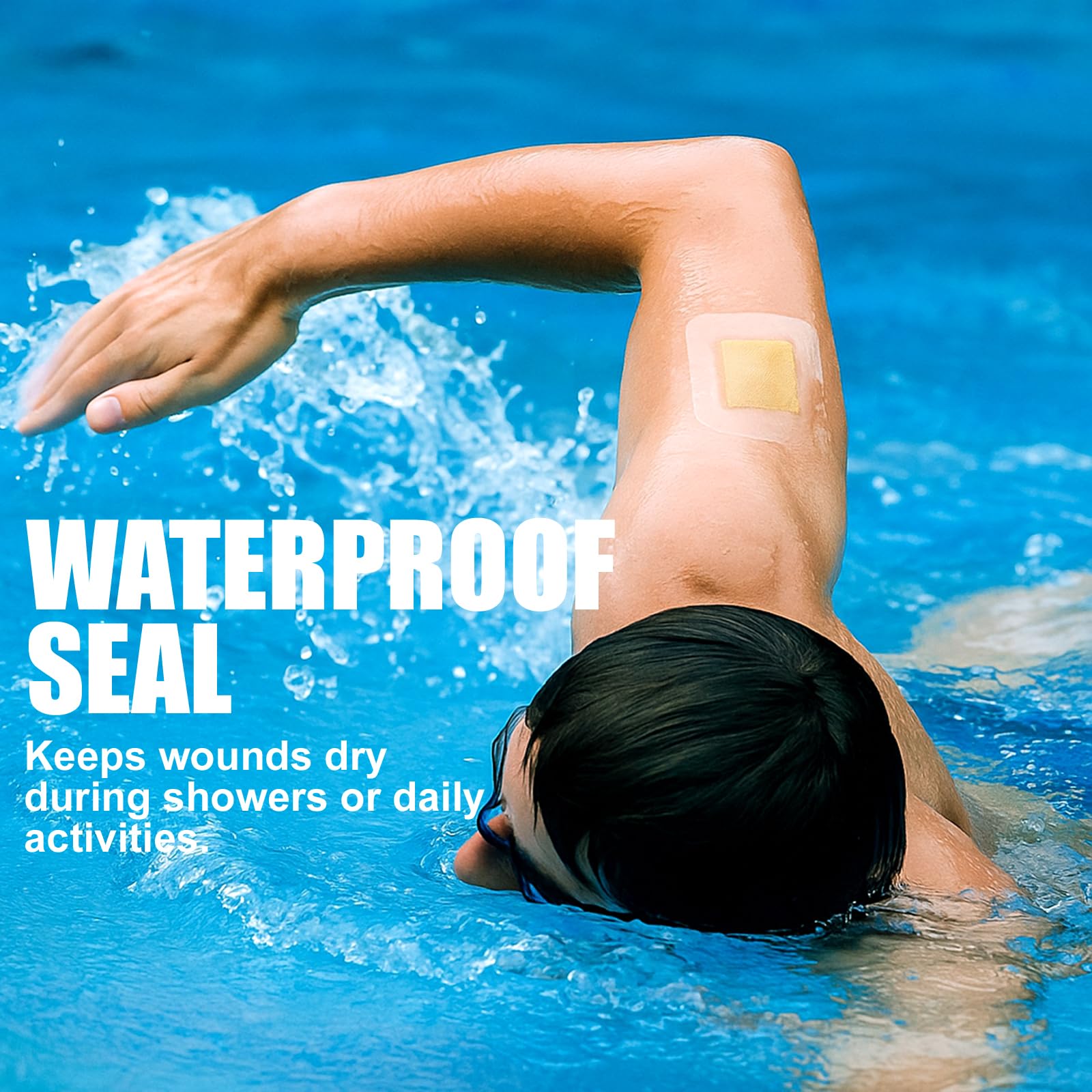 Zancasae 32-pack waterproof bandages keeps home and travel stocked.