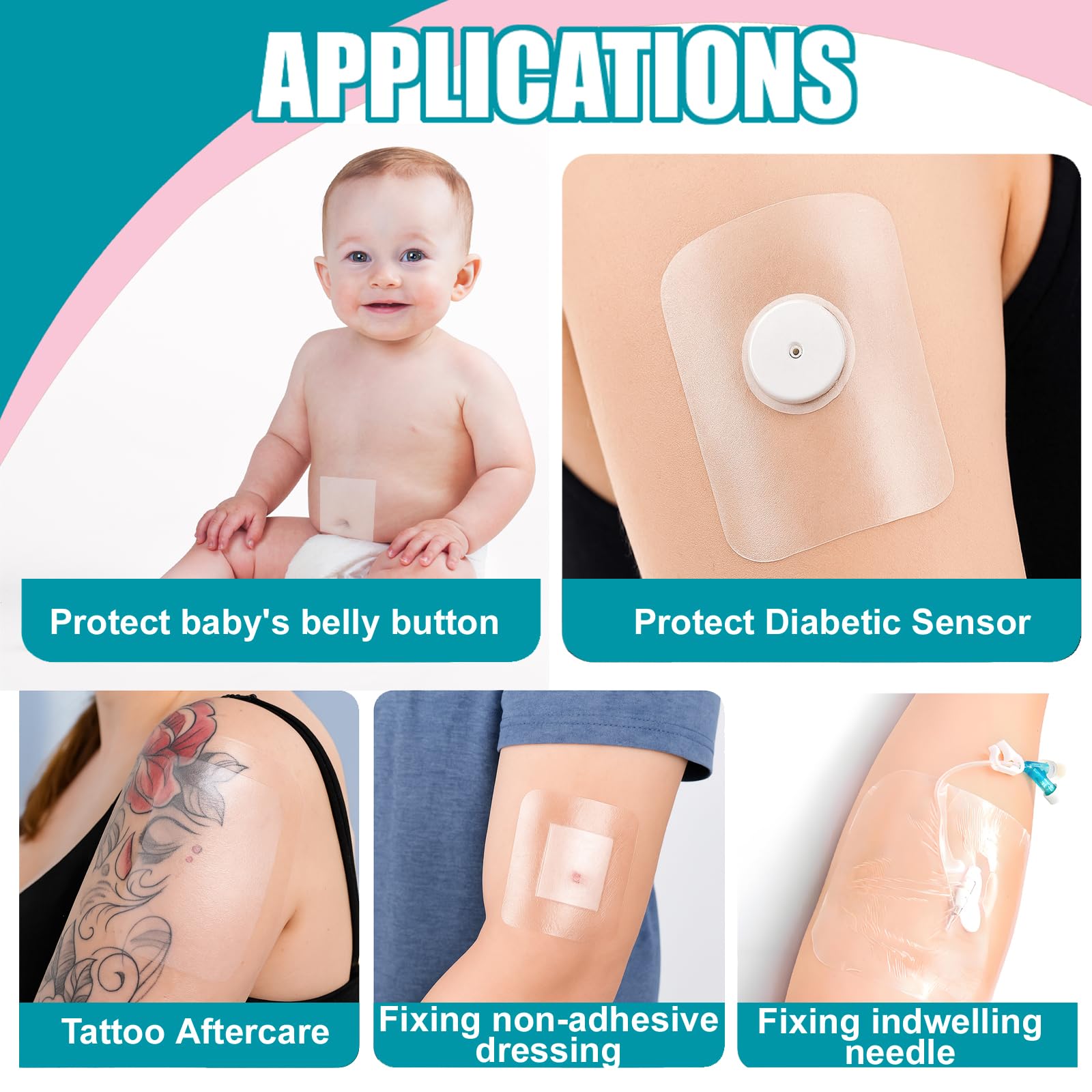 Zancasae comfort adhesive bandage stays secure without irritating skin.