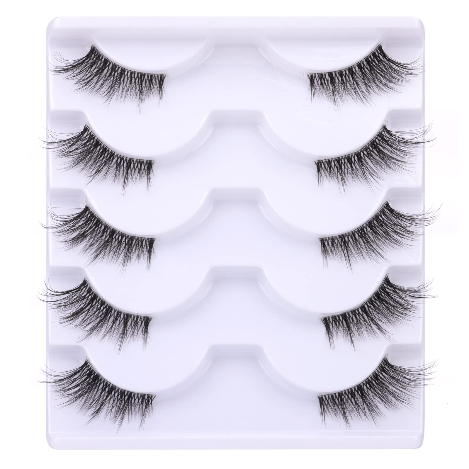 Zanlufly soft handmade lashes are reusable and lightweight.