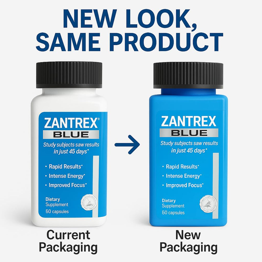 Zantrex Blue appetite-control icon suggesting cravings management during the day