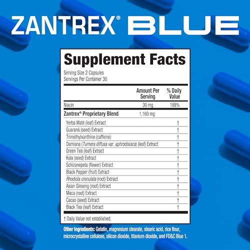 Zantrex Blue weight-management concept image highlighting possible calorie burn