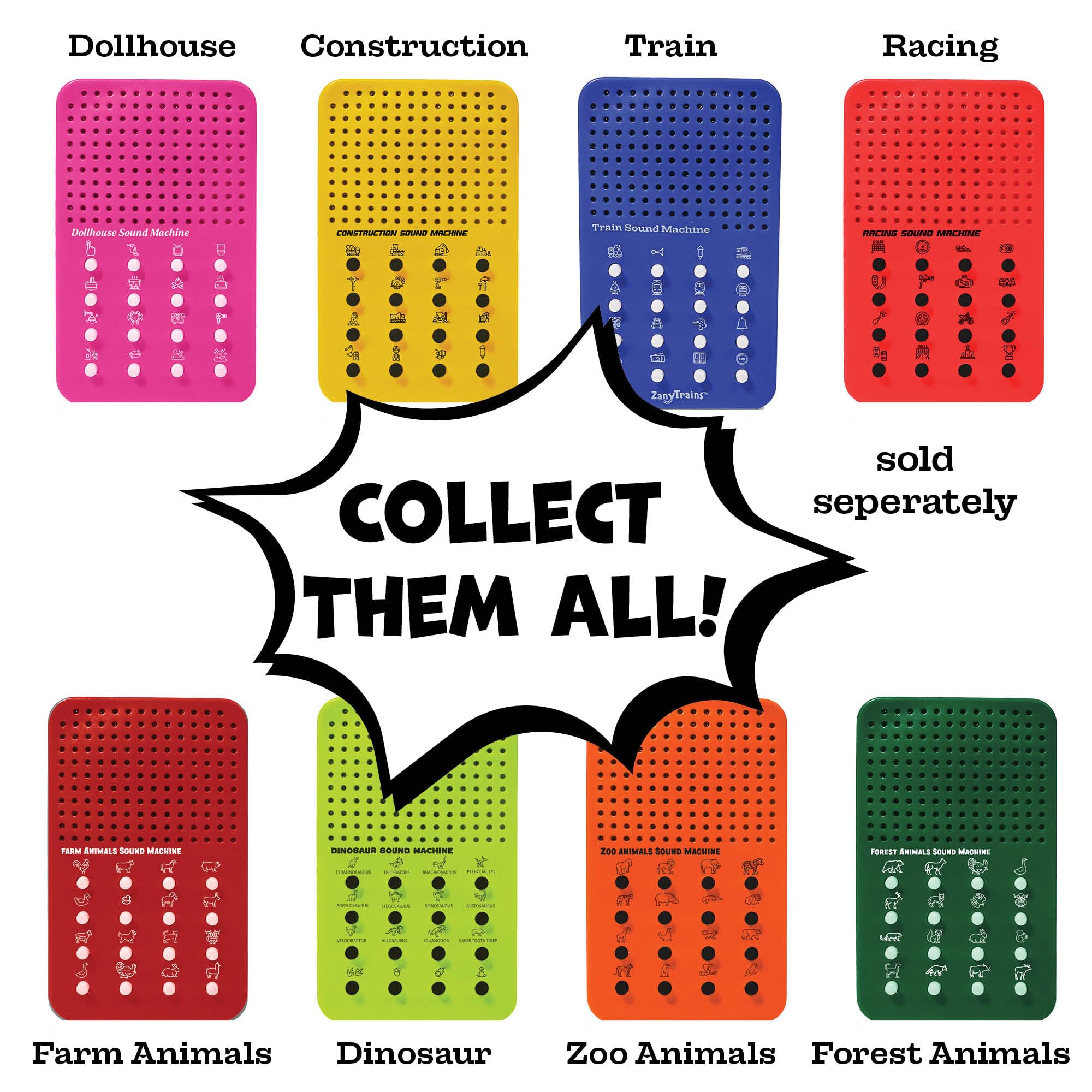 ZANY TRAINS Gift-appropriate packaging appeals to train lovers and collectors