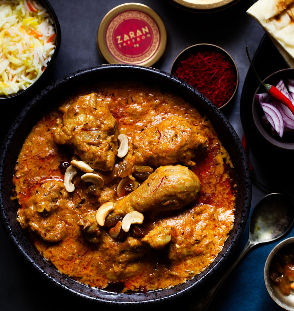 Zaran Saffron measuring spoon suggests easy portioning for recipes