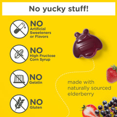 Zarbee's gummy texture appears soft and easy to chew.
