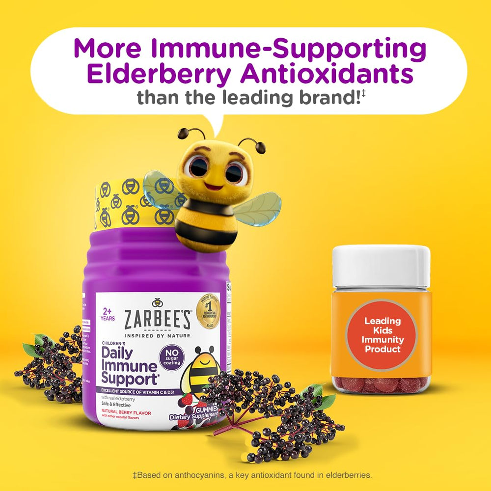 Packaging close-up from Zarbee's shows no artificial flavors.