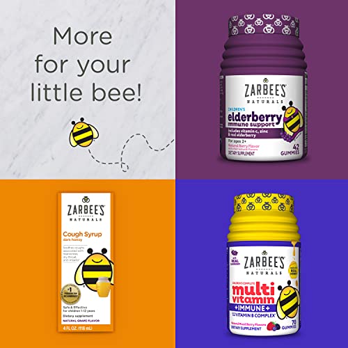 Pediatrician-approved badge and Zarbee's branding on packaging