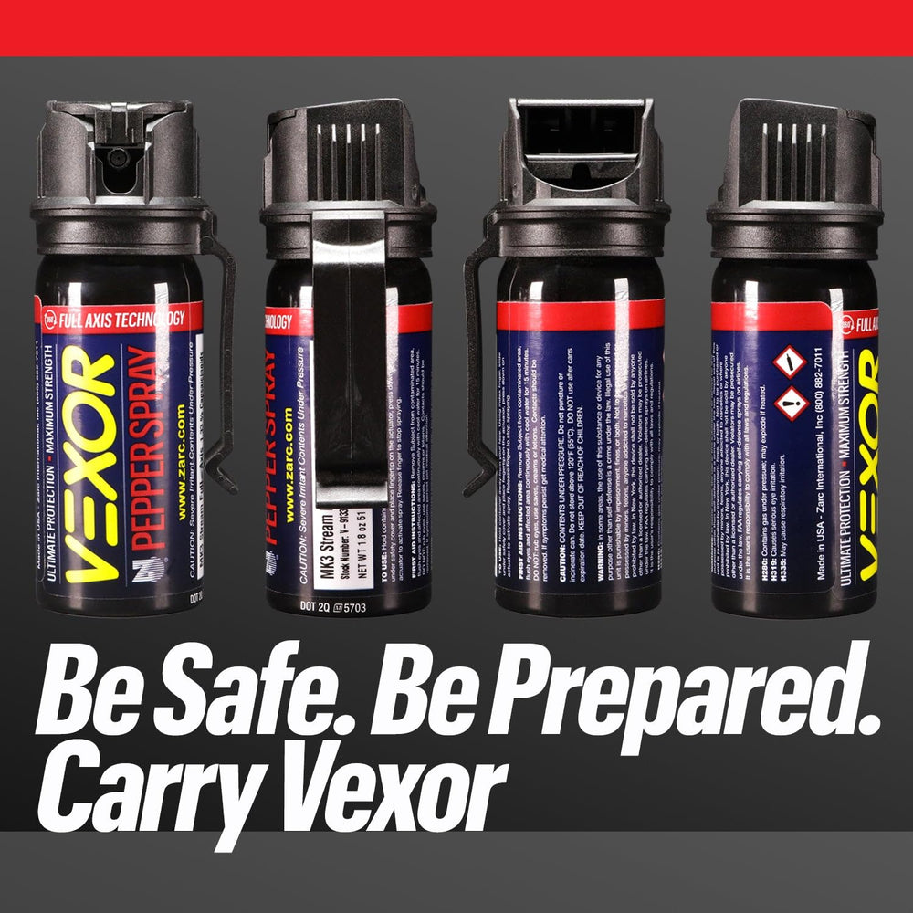 Zarc Vexor compact belt-clip design for secure carry.