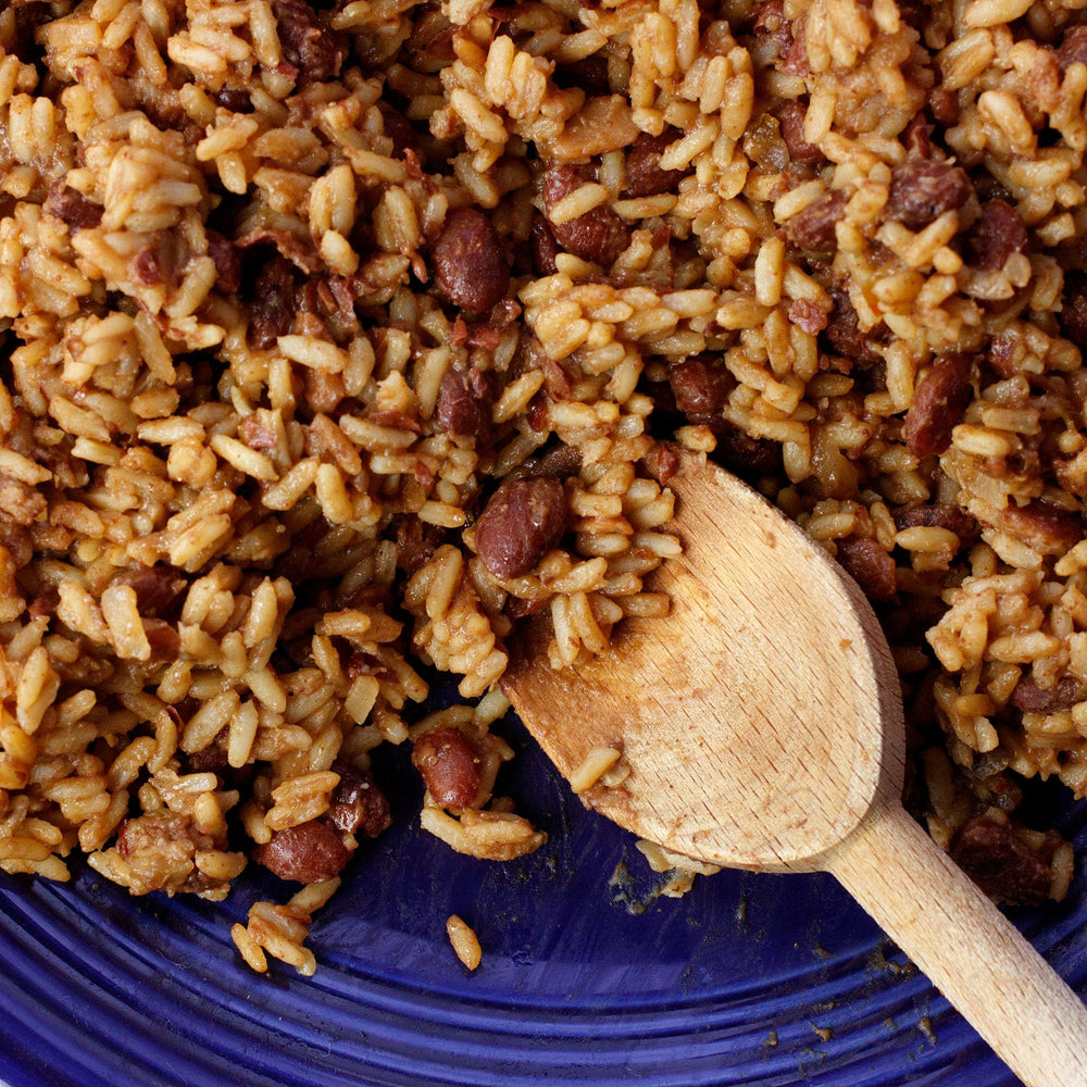 Zatarain's Red Beans and Rice microwaves ready in minutes for busy nights.