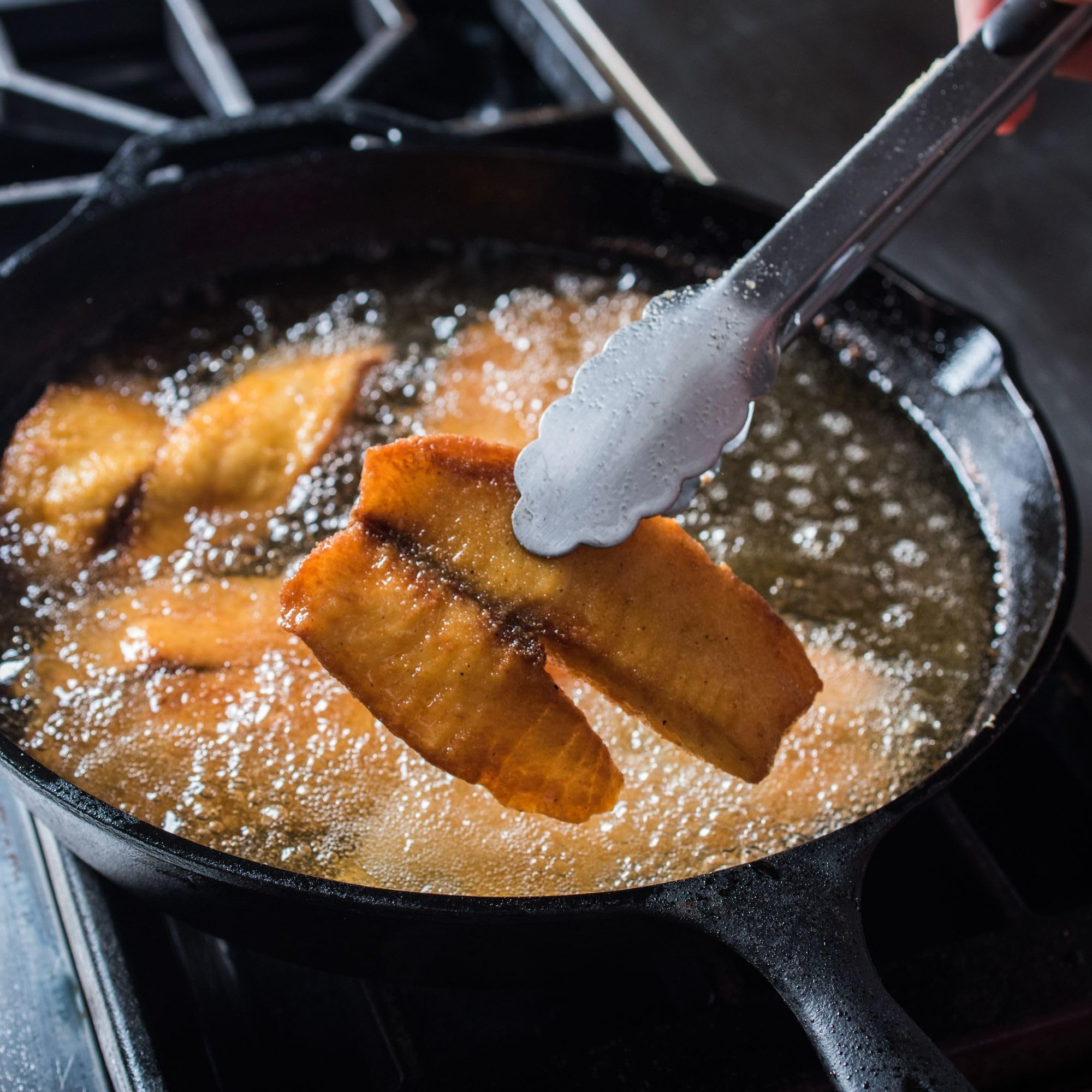 Baking with Zatarain's Fish Fri yields lighter, crunchy seafood.
